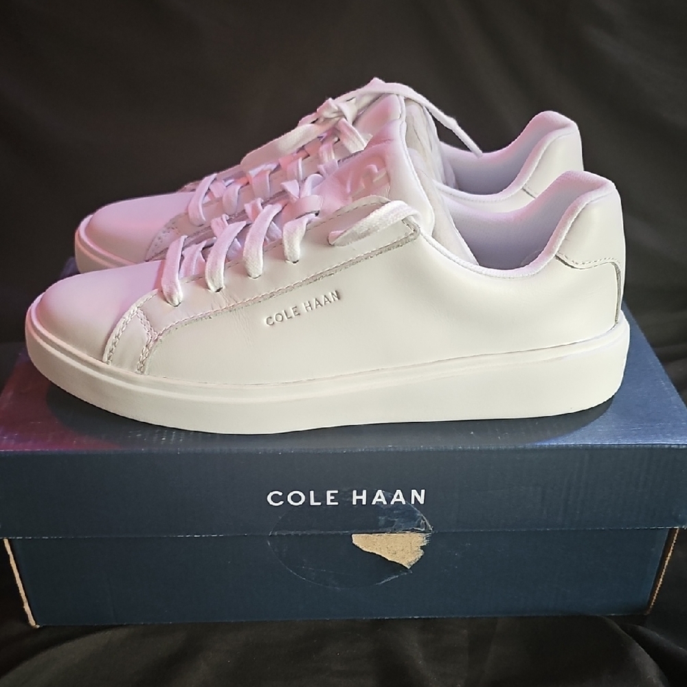 *Brand New* Cole Haan Triple White Grand Court Lows